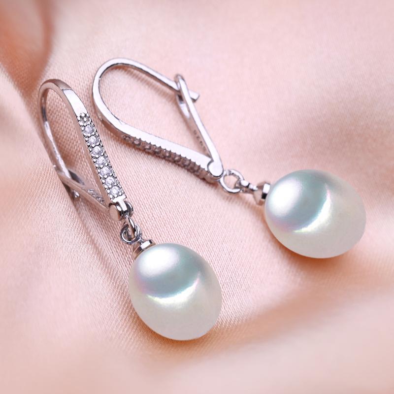 seniko Серьги с натуральным пресноводным жемчугом, геометрический дизайн, модные серьги-клипсы с кубическим цирконием, CZ, серьги для женщин, подарок для девочек