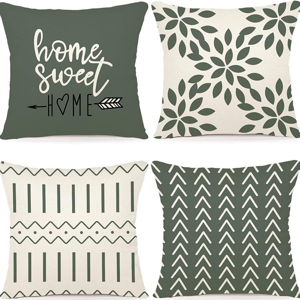 Modern Sofa Pillowcase Outdoor Decoration Linen Pillowcase Decoration Living Room Bedside Pillowcase