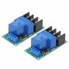 2 шт. JK30P1-12V 1-канальный релейный модуль 30А 12В Одноканальная плата расширения реле Низкоуровневый триггер с оптопарой