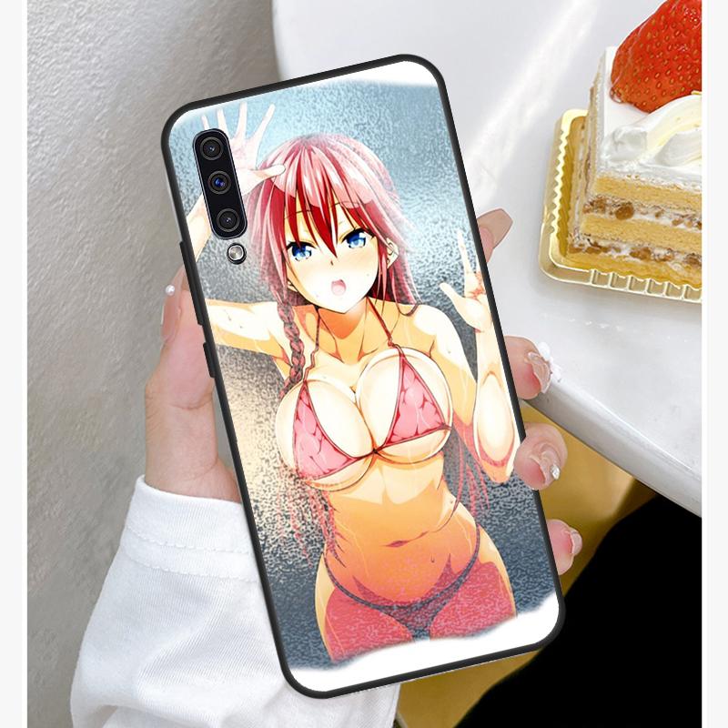 Anime Summer Bikini Girls Case Cover For Samsung Galaxy A72 A52 A42 A32 A22 A12 A50 A70 A41 A51 A71 A21S A52S Fundas