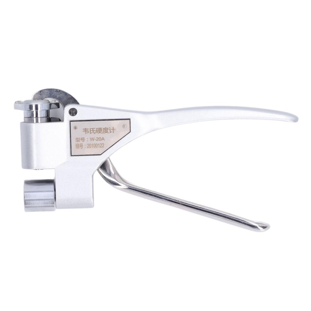 Тестер твердости металла Высокоточный алюминиевый сплав пластинчатый зажим дюрометр портативный тест твердости