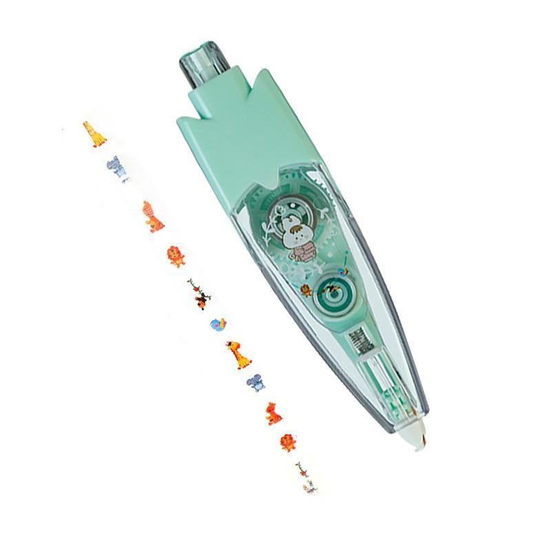 Мультяшная цветочная наклейка, лента, ручка, забавная детская тетрадь, дневник, декоративная наклейка для детской игрушки