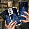 Чехол для телефона: 2D плоский чехол для Samsung Galaxy A34 A35 M05 M06 S20 S22 S21 FE Plus 5G, многослойный чехол, Кристальная Рождественская елка, Рождественский и Хэллоуинский подарок