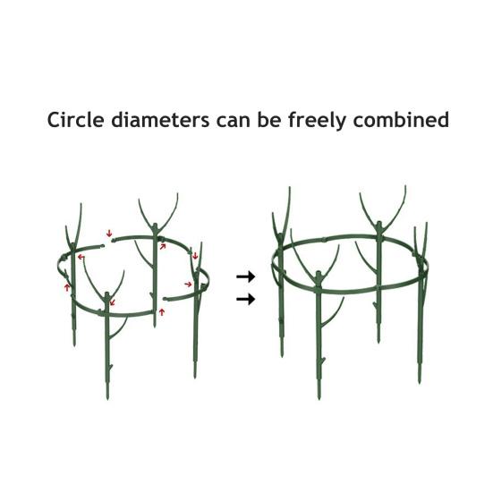 3/5/10 шт./набор Подставка для растений Монстера, Штабелируемая садовая опора для растений, Шест для поддержки комнатных и уличных высоких горшечных вьющихся растений, Палка, Моховой столб
