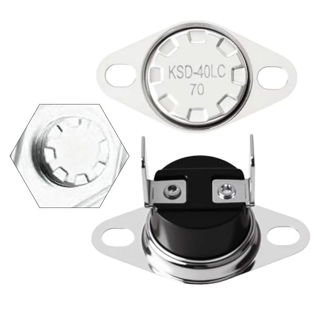 Термостат KSD-40LC 70, термопредохранитель, переключатель для микроволновых печей GE, совместим с широким спектром микроволновых печей GE.