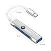 2025 Hot 1pcs Type-C Turn USB Adapter USB Multi Port Distributor Hub For BMW M4 M8 5 Series E39 E60 E61 F10 F11 F07 G30 G31 G15