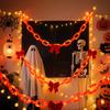 Battery Operated Plastic Chain String Lights LED Halloween Prop Chain Lights for Halloween Party Cosplay Accessories