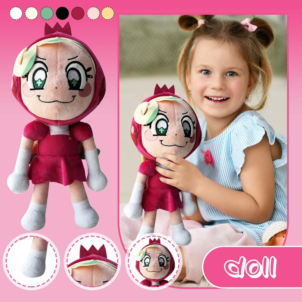 Милая плюшевая кукла игрушка подарок мультфильм детская тряпичная кукла кукла