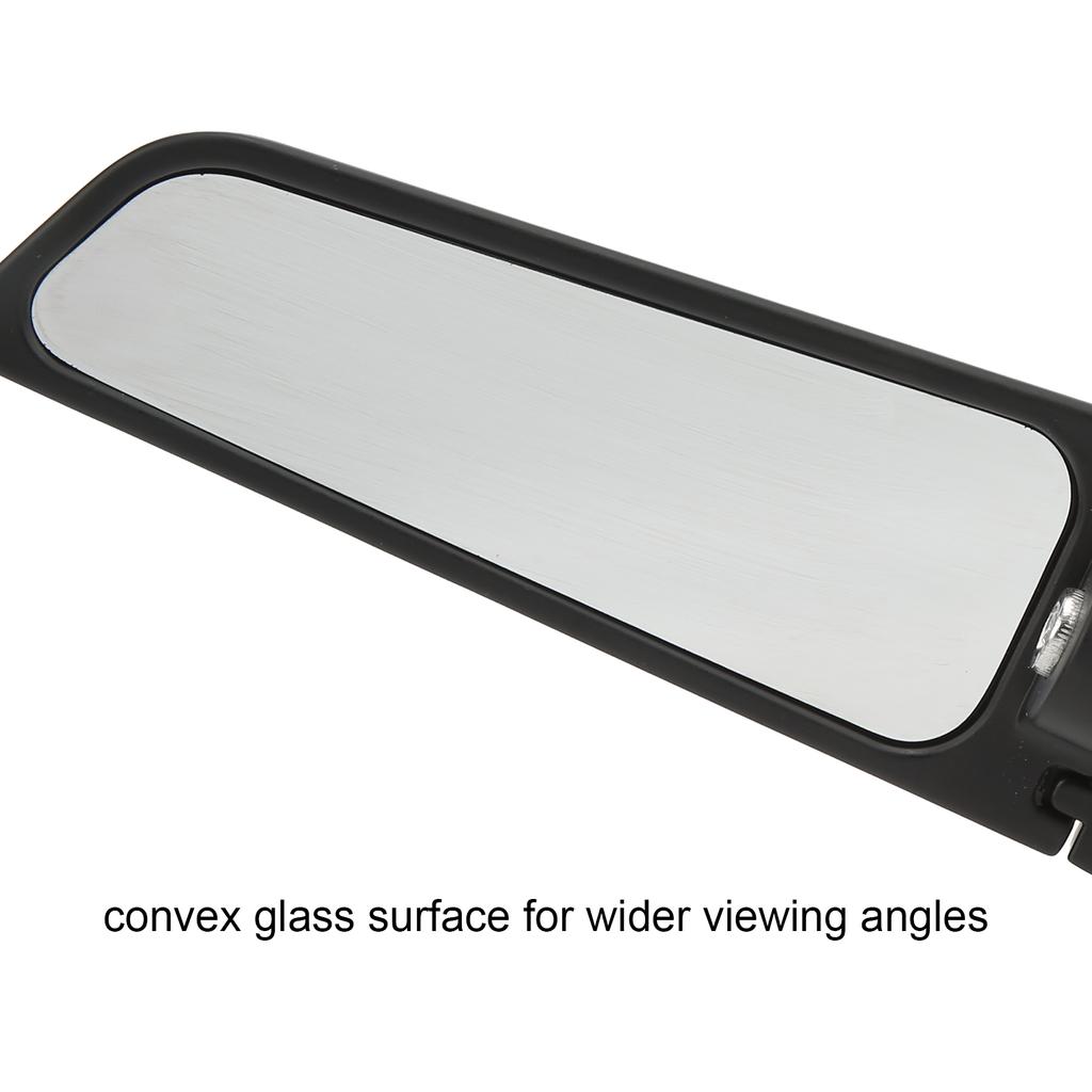 2 шт. Мотоциклетное зеркало заднего вида Регулируемое вращающееся зеркало-крыло Ветровое крыло Замена для Ninja 250 300 H2 H4