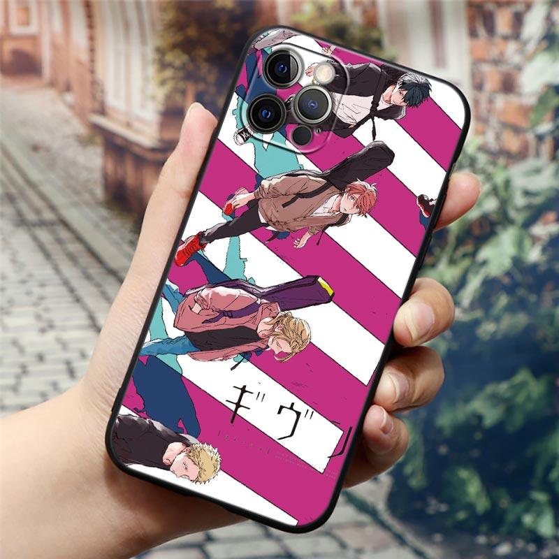 Чехол для телефона с героями мультфильмов «GIVEN Japan Anime Give Back» для Apple iPhone 14 13 12 11 Pro Max 8 7 SE 2020 2022 XR XS Mini Plus, чехол