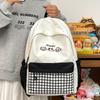 Schoolbag1011 high value fashion lightweight campus backpack large capacity simple versatile student durable backpack