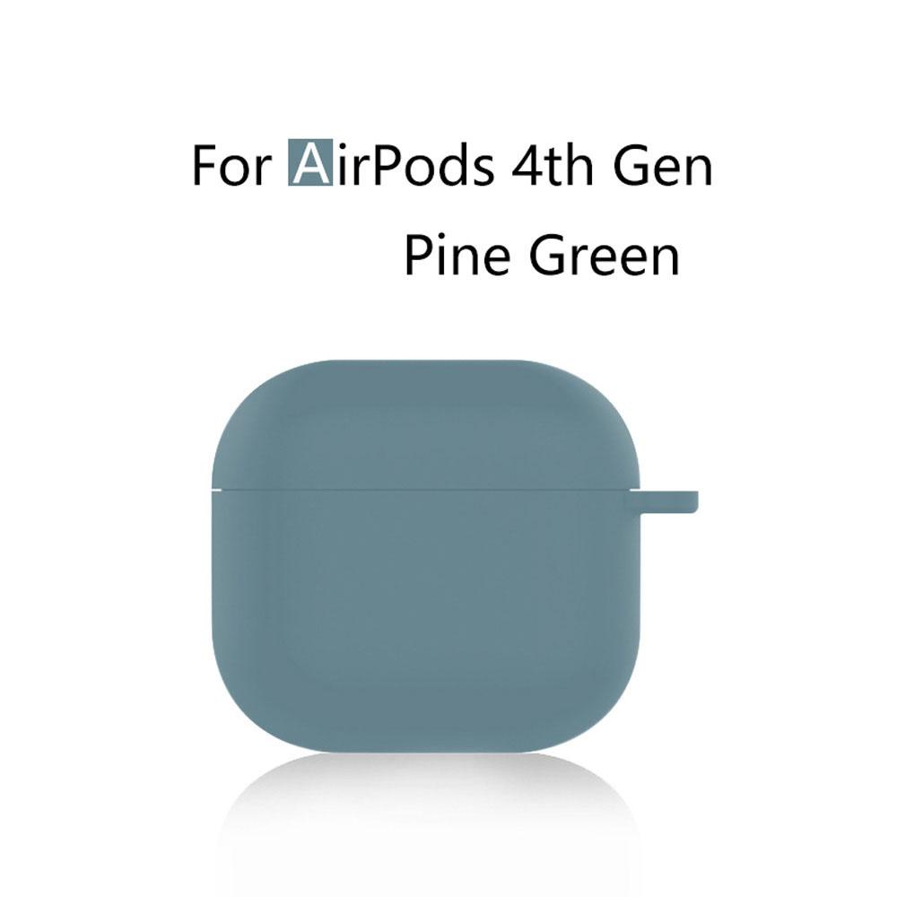 Для Apple AirPods 4 Новый чехол Жидкий силикон Защитный чехол для наушников для Airpods 4-го поколения Беспроводная Bluetooth-крышка