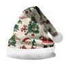 2024 Double-Sided Plus Velvet Christmas Hat for Adults & Kids