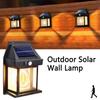 Motion Sensor Solar Wall Llights 3 Lighting Modes Outdoor Solar Wall Lamp  Courtyard Decoration