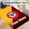 Custom Text Printed Rug Brentford Football Non Slip Floor Carpet For Home Room Decor