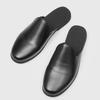 Men Slippers Leather Loafers Moccasins Outdoor Non-slip Casual Walking Shoes Men Mules Slides Comfortable Beach Flats