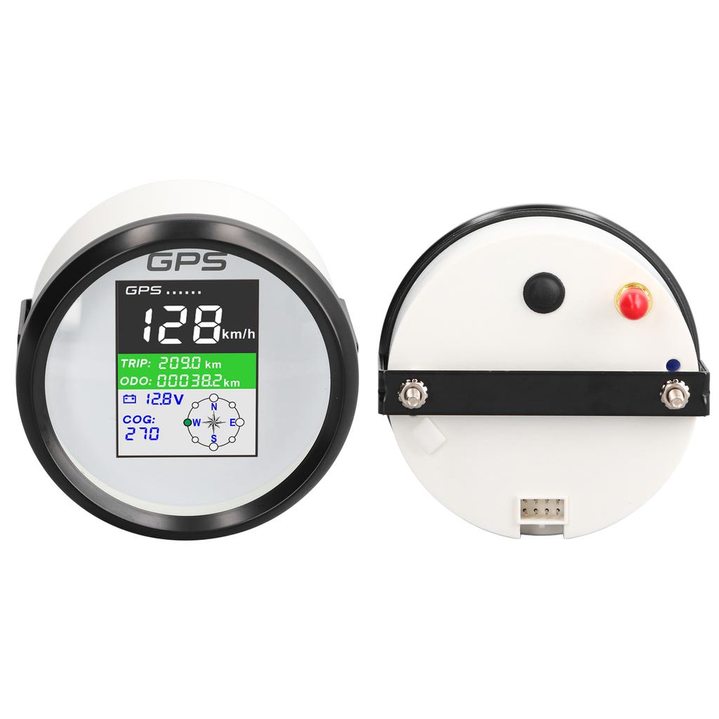 85 мм GPS Спидометр Узлы Мили в час Км/ч Многофункциональный DC9-32В TFT Экран IP67 Водонепроницаемый Одометр для Автомобиля Грузовика Мотоцикла