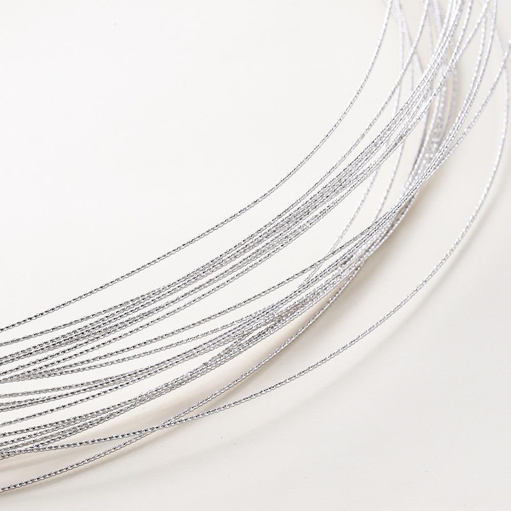 Позолоченная 14-каратным золотом кованая медная проволока для изготовления украшений своими руками - Древний витой стиль