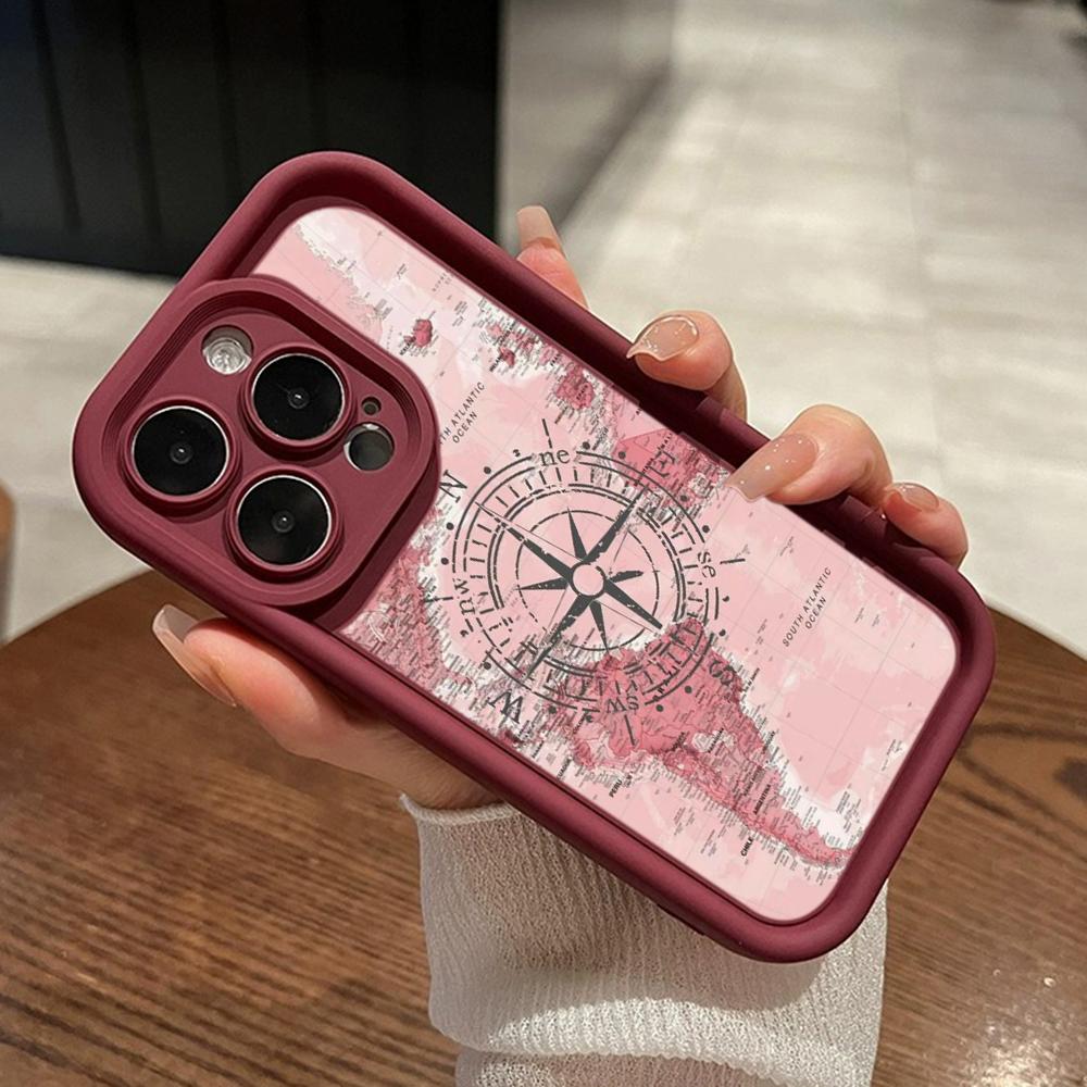 LZ24 Карта траектории самолета искусство силиконовый чехол для телефона Xiaomi 11 Lite 5G 14T Redmi 14C 13C A3 Note 12 11 9 10 13 Pro Plus противоударный задний чехол