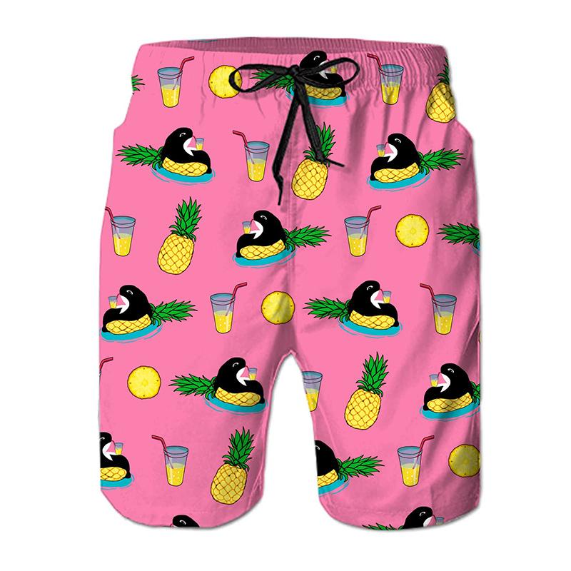 Beach Shorts Pants Swimsuit Tropical 2023 Summer Casual Mens Swim Trunks 3D Print Board Shorts Cool Ice Shorts Ropa Hombre Pants