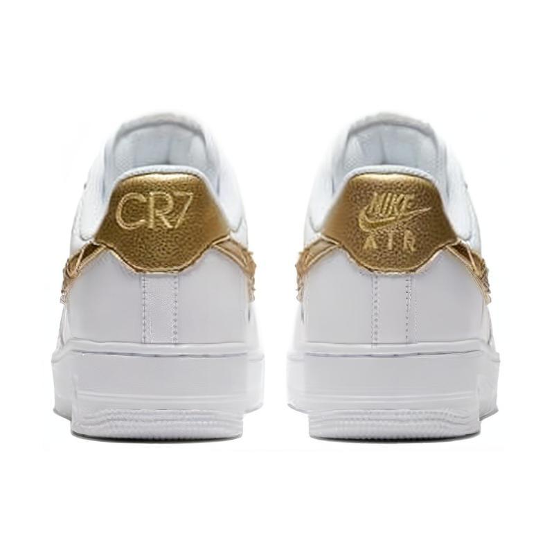Nike Air Force 1 Low CR7 Golden Patchwork Sneakers AQ0666-100