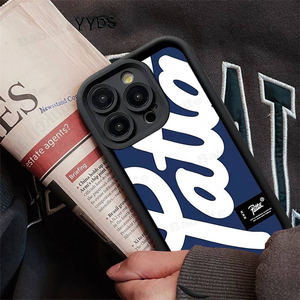 Модный силиконовый чехол для телефона P-Patta для iPhone 17 Pro Max 16 15 14 13 12 11 Plus 17 Air