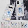 Чехол для телефона YNDFCNB Cartoon Astronaut для Samsung S20 S10 lite S21 plus для Redmi Note8 9pro для Huawei P20 Clear Case