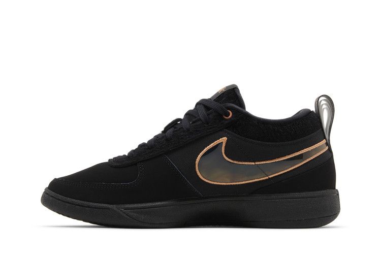 Мужские кроссовки Nike Book 1 EP Haven (Твердая подошва) Черный/Конопля/Красная бронза металлик