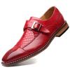 Модные мужские кожаные туфли, модные мужские туфли-оксфорды, формальные офисные туфли в британском стиле для вечеринок и свадеб, большие размеры 38-48