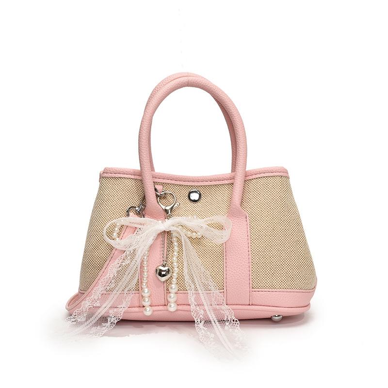 Вместительная сумка-мессенджер женская 2025 новая модная нишевая дизайнерская наплечная сумка корейская версия повседневная сумка-ведро