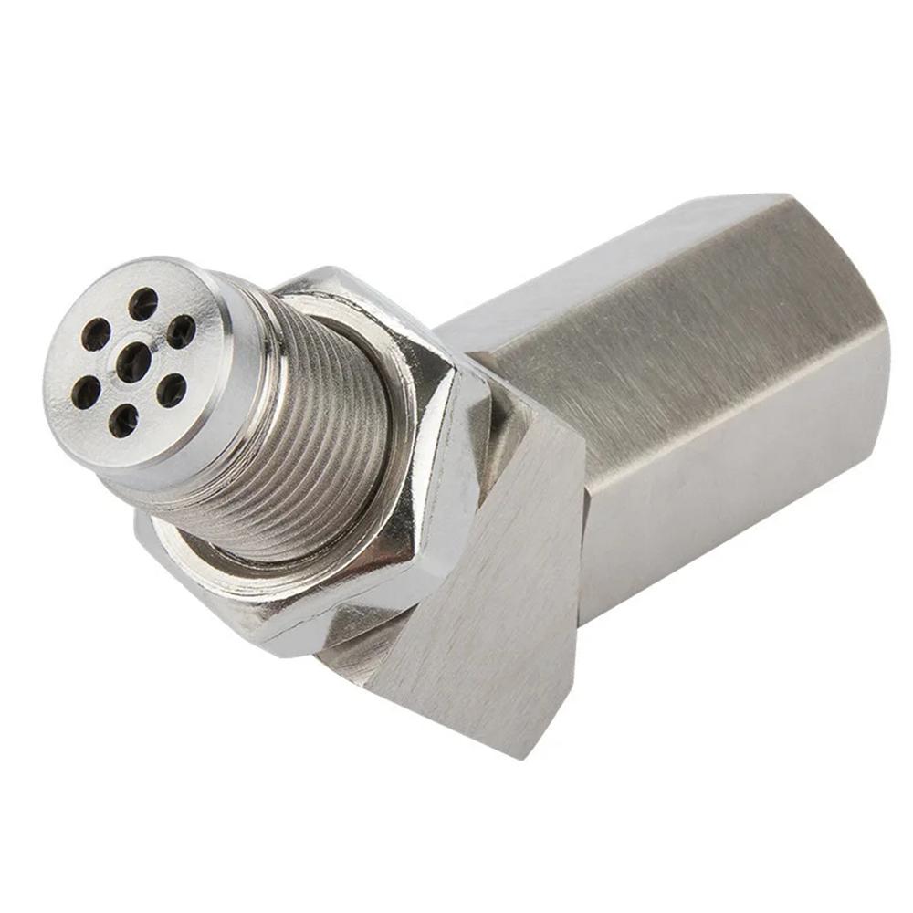 M18X1.5 45 Градусов Адаптер-проставка для датчика кислорода O2 Универсальный Удлинитель из нержавеющей стали Фильтр Cel Мини-катализатор Индикатор Check Engine