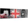 Set of Three Pictures Canvas Print London City