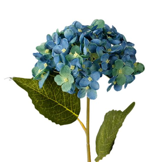 Artificial Flower 3D Faux Blossoms Reusable Fake Flower with Stem for Living