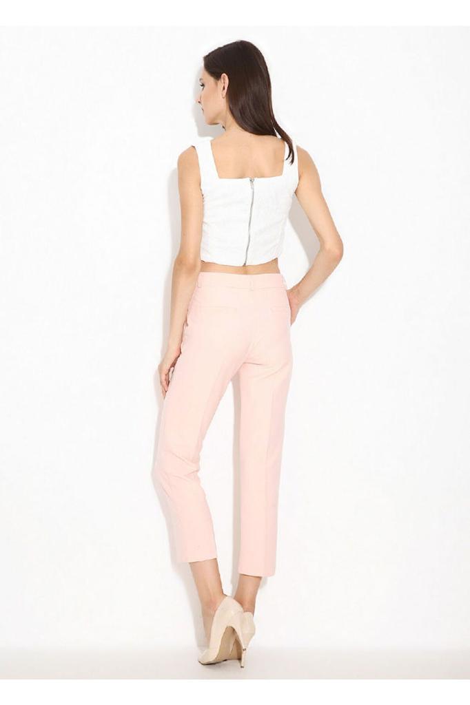 Женские брюки больших размеров, брюки большого размера, пудровые