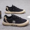 Men's Shoes Summer Umbrella Cloth Fashion Board Shoes Light Lace-up Sports Shoes Flat Cloth Shoes Lazy Shoes Men