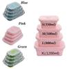Portable Kitchen Household Silicone Food Container Folding Lunchbox Collapsible Bowl Picnic Boxes