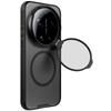 Чехол NILLKIN Camshield Prop Magnetic Series для Xiaomi 17 Ultra 5G, прозрачная крышка для объектива, ПК + ТПУ, задняя крышка телефона