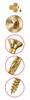 Klimas Wkręt-Met Wood Screws 4 X 60 100 Pcs