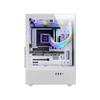 Mars Gaming Mc-xo Semitorre Atx Doble Cristal Templado Ventilador Frgb 120mm Doble Cámara Blanco