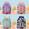 Charming Unicorn Print Kids Backpack Ideal For School Spacious Design With Breathable Material