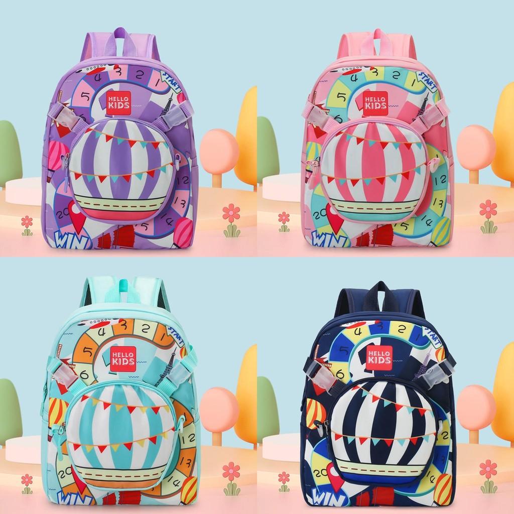 Charming Unicorn Print Kids Backpack Ideal For School Spacious Design With Breathable Material