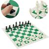 Portable 32 Pieces Intelligence Contemporary Tournament Chess Set Travel Game