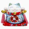 Lucky Cat Piggy Bank Ornament Good Luck Increase Money Luck Ceramic Miscellaneous Ornament Interior Entrance Manekineko Ornament Prosperous Business