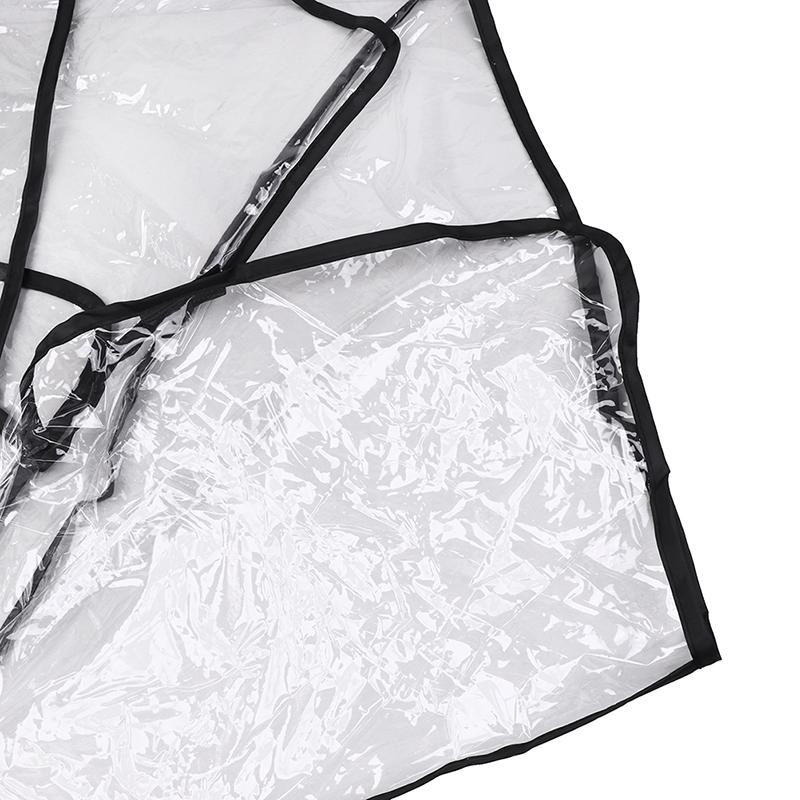 Универсальный дождевик для коляски, детский автомобильный дождевик, защита от ветра и солнца, прозрачный дышащий зонт на колесиках, дождевик, аксессуары