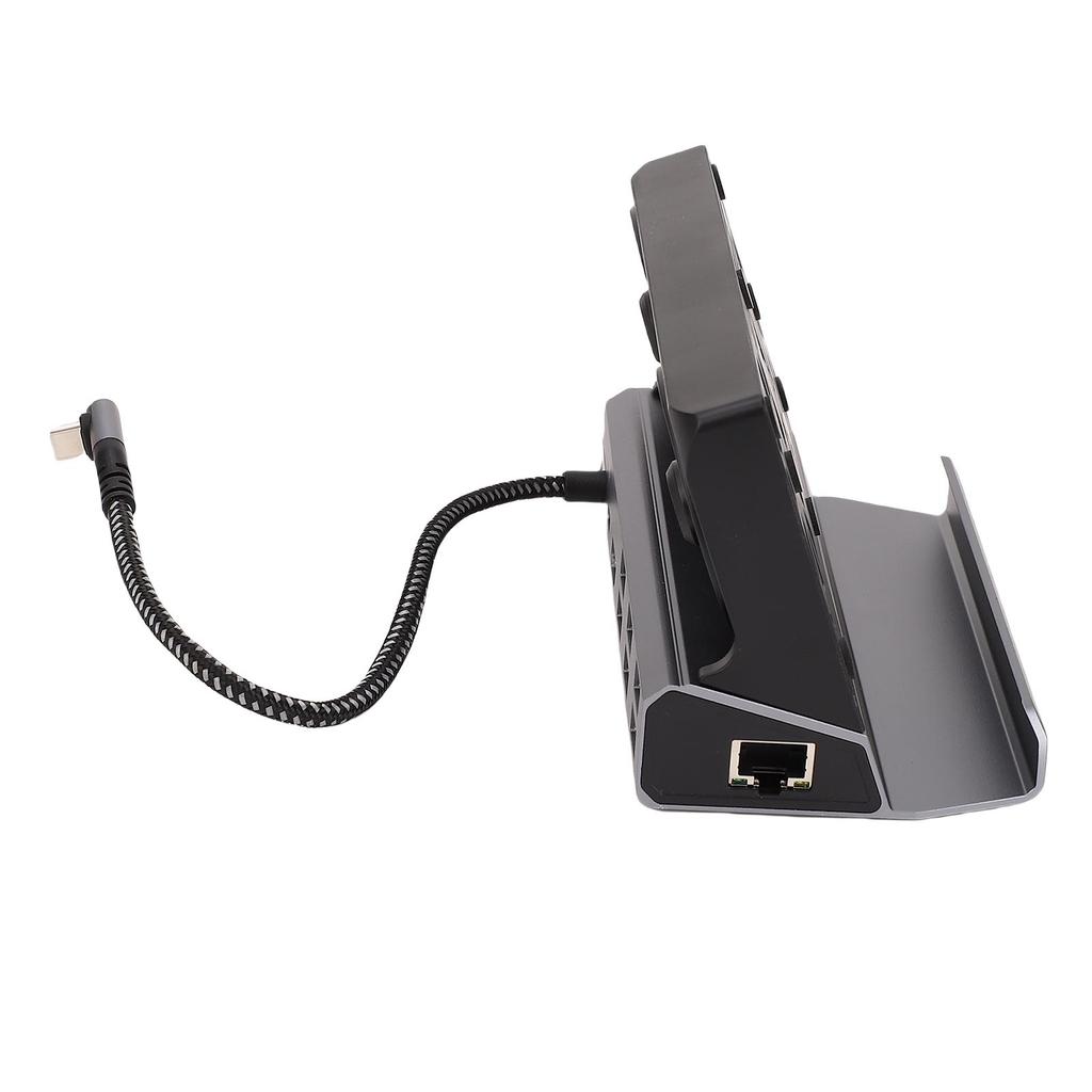 Док-станция для игровой консоли Steam Deck 9 в 1 RJ45 1000 Мбит/с HD мультимедийный интерфейс 2.0 4K при 60 Гц USB 3.0