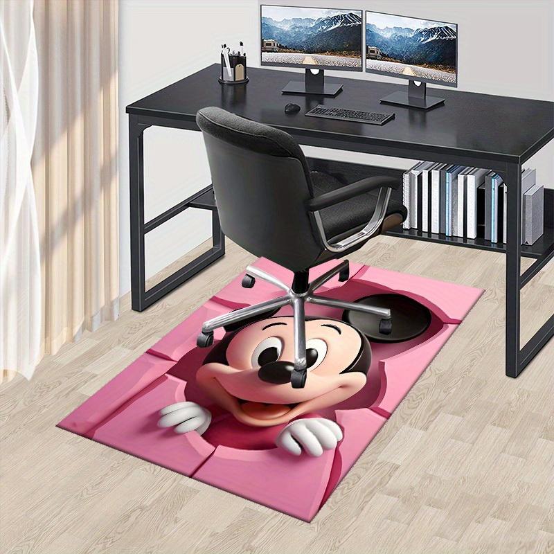 1pc, Mickey Mouse Pink Rug - Home Decor, Office Carpet, Chair Pad, Outdoor Mat, Gift IdeaP193