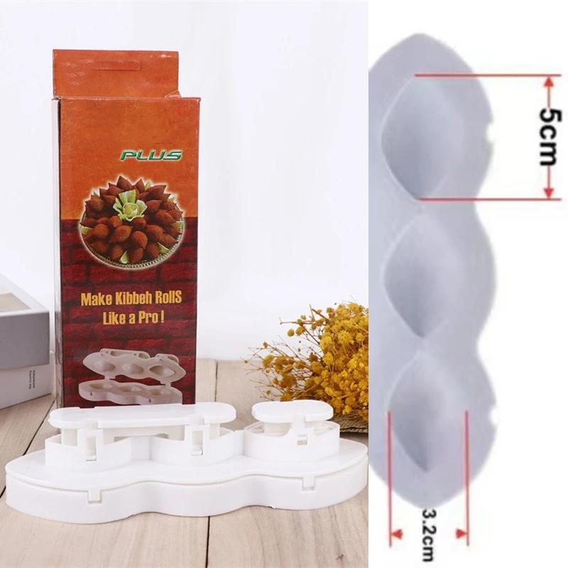 Ручная машинка для приготовления фрикаделек Новая форма для мясного рулета на 9 отверстий Пресс Измельчитель фарша Торты Десерты Пирог Декор Кухонные инструменты