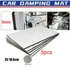 5/10/15/20 Sheets Car Sound Deadener Heat Insulation Mat Auto Van Sound Proofing Deadening Insulation Mats Car Hood Noise Insulator