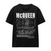 Cars Unisex Adult Lightning McQueen Outline T-Shirt