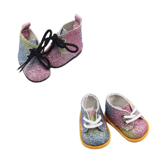 Soft Lovely Decorative Leisure Design Fashion Girl Doll Shoes Boot for Home Usage Doll Shoes